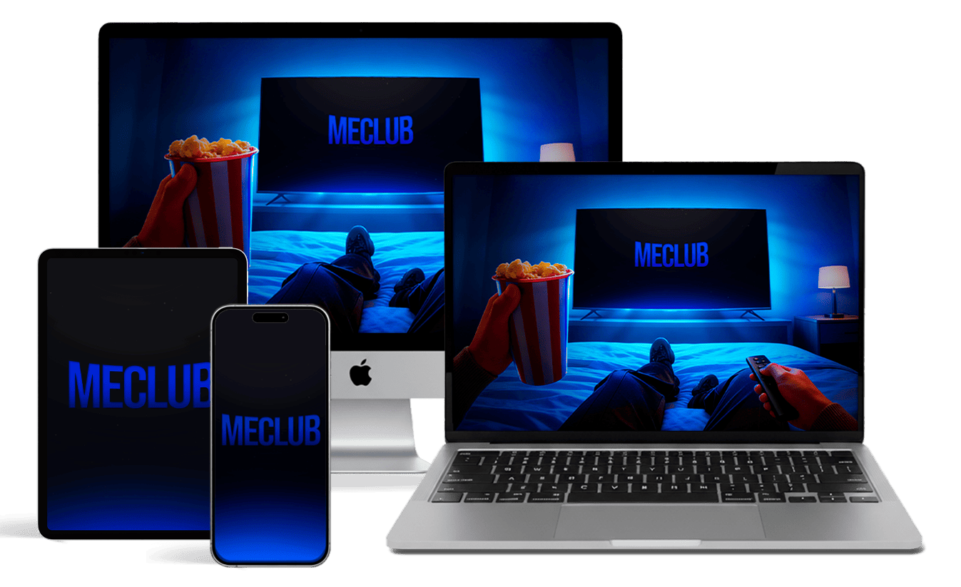 MECLUB en computadora, tablet y teléfono